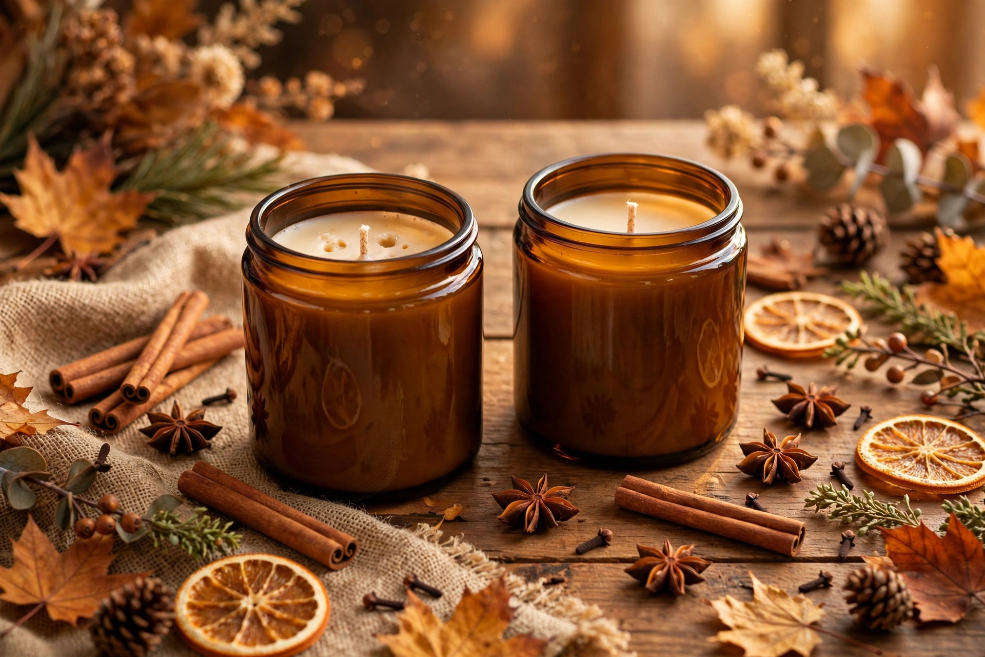 Cinnamon Spice candles